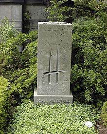 Grave of John Heartfield in Berlin