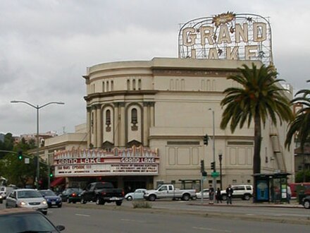The Grand Lake Theater.