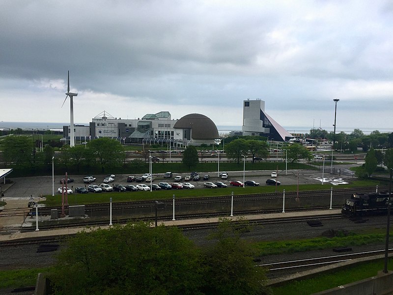 File:Great Lakes Science Center and Rock & Roll Hall of Fame, Cleveland, OH (27420325287).jpg