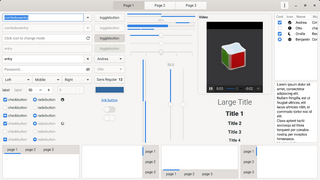 <span class="mw-page-title-main">GTK</span> Free and open-source cross-platform widget toolkit for creating graphical user interfaces