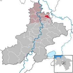 Hämelhausen - Carte