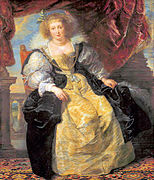 著新娘禮服的海伦娜，1630年