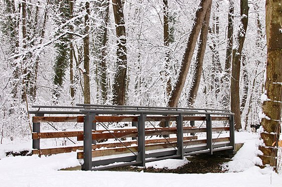 Hölzl-Brücke, Fürstenfeldbruck, Bavaria, Germany