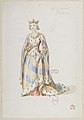 Français : Halévy - La magicienne - maquettes de costumes par Alfred Albert - 05. Mme Gueymard, 2e costume