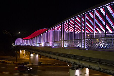 HelyxBridge SouthEast Night