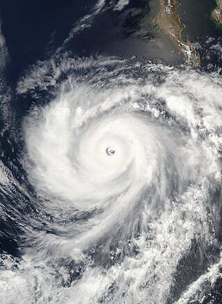 <span class="mw-page-title-main">Hurricane Hernan (2002)</span> Category 5 Pacific hurricane in 2002