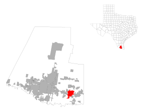 Condado de Hidalgo Weslaco.svg