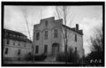 Historic American Buildings Survey, M. E. Granger, Photographer Mar. 29, 1934, VIEW FROM NORTHWEST. - Samuel Forman House, 409 West Seneca Street, Syracuse, Onondaga County, NY HABS NY,34-SYRA,3-1.tif