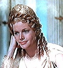 Blackman in the role of the goddess Hera in Jason and the Argonauts