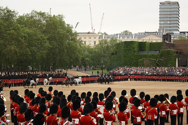 File:Horse Guards at the rehearsal of the Queen's Birthday Parade in 2012 13.JPG