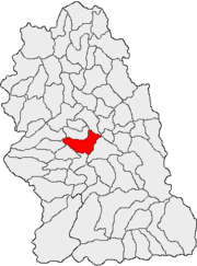 Розташування міста Хунедоара