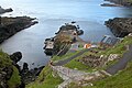 Hvalbiareiði, the little boat harbour at the westcoast.