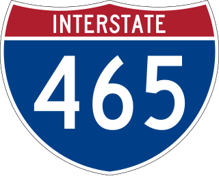 <span class="mw-page-title-main">Interstate 465</span> Interstate Highway loop in Indiana, United States