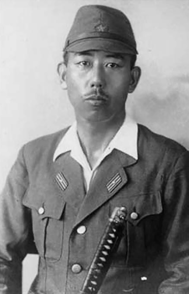 File:IJA Japanese Major wearing an M98 tropical uniform.png