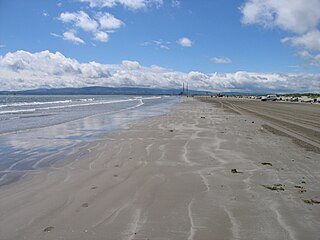 Bull Island Island in Dublin, Ireland, also nature reserve