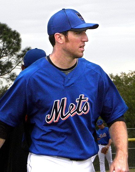 Ike Davis, former first baseman forthe New York Mets, current first baseman for the Oklahoma City Dodgers.