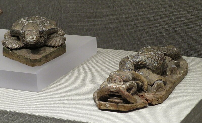 File:Inner Mongolia Museum Black Turtle of the North and Azure Dragon of the East.jpg