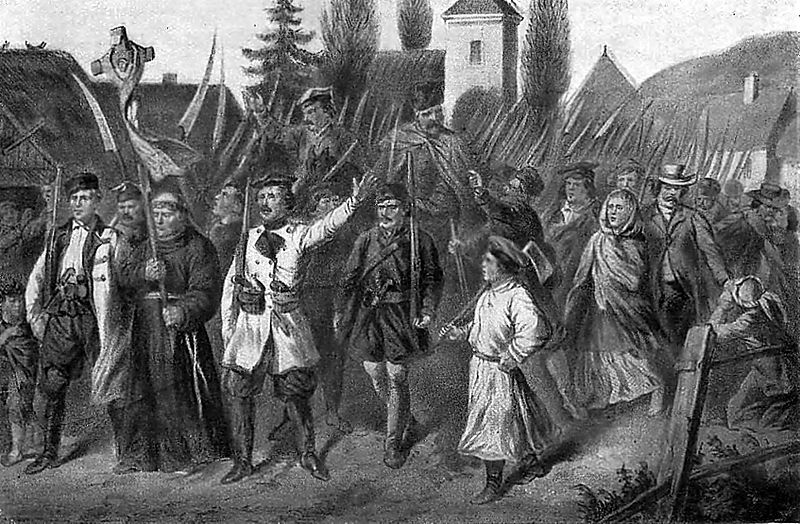 File:January Uprising insurgents leaving Grodno.JPG