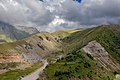 * Nomination: Jila Su tract: in the upper reaches of the Malka River, at the foot of Mount Elbrus, Zolsky district, Kabardino-Balkaria by User:AlixSaz--Ezarate 19:58, 7 August 2022 (UTC) * Review  Comment The sharpening is too much. It should be reworked from the original with less noise reducing but only very little of sharpening. Better texture detail is possible to achieve imo. --Ximonic 21:53, 7 August 2022 (UTC) done, thanks!!! --Ezarate 22:07, 7 August 2022 (UTC) *Unfortunately, I don't think it yet passes as a true quality image. By taking a closer inspection I found out that the best focus seems to be on the plants at the right down corner. These plants seem good to me, but the rest of the landscape seems not to have the same level of detail implying a focus error. It may be that no amount of sharpening could save it, but just make some edges unnaturally sharp compared to some lost textures on the ground. Sorry... I like the view and composition, though. --Ximonic 20:21, 10 August 2022 (UTC)