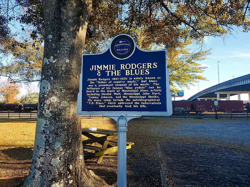 File:Jimmie Rodgers Blues Trail Marker.jpg