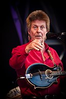 Joe Brown (pictured in 2010) performed the song at the Harrison tribute concert in November 2002. Joe Brown On Stage.jpg