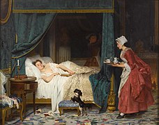 Le matin, Joseph Caraud, 1865.