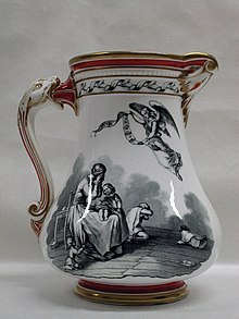 Samuel Alcock & Co, Jug for the Royal Patriotic Fund, 1855, Staffordshire pottery; the other side Jug MET SF1998 460 img1.jpg