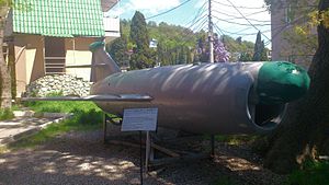 KS-1 Kometa (AS-1 «Kennel») in Amet-khan Sultan Museum.jpg