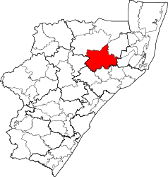 Commune Locale d'Ulundi - Carte