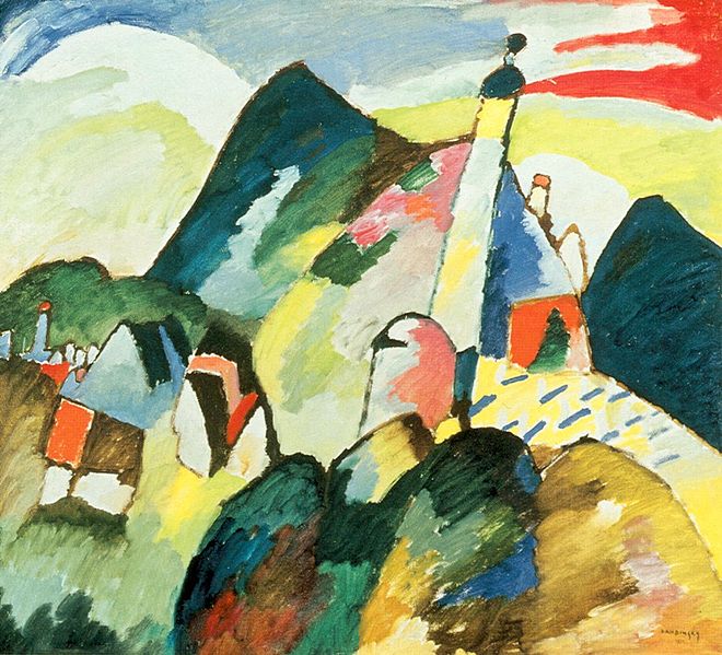 File:Kandinsky, Blick auf Murnau mit Kirche.jpg