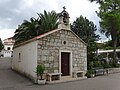 Kleine Kapelle an der Hauptstraße von Lovište (Pelješac) 2014