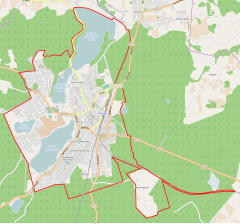 Mapa lokalizacyjna Kartuz