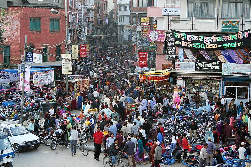 File:Kathmandu street.jpg