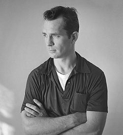 O escritor estausunidense Jack Kerouac en 1956 en una imachen de Tom Palumbo.
