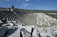 Demi-cercle du stade