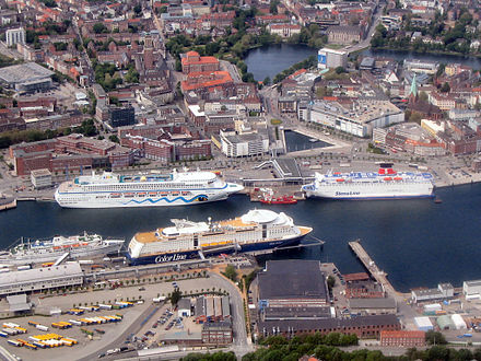 Kiel, Schleswig-Holstein: ferries link Kiel to many Scandinavian locations