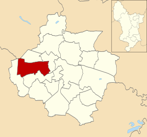 Location of Kingsway ward
