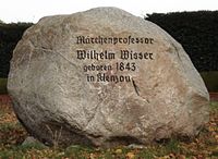 Klenzau - Wilhelm-Wisser-Gedenkstein