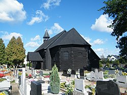Kościół cmentarny pw. Matki Boskiej i św. Andrzeja w Popielowie Gmina Popielów. bertzag (4).JPG