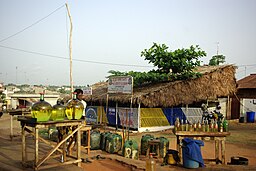 Oliemarked i Porto-Novo.