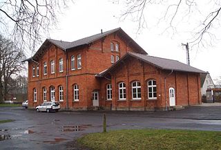 <span class="mw-page-title-main">Uslar station</span> Railway station in Uslar, Germany