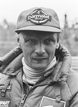 Niki Lauda 1982-ci il Hollandiya Qran-prisində.