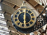 Gilded clock
