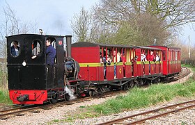 Suuntaa-antava kuva Leighton Buzzardin kevyen rautatien esineestä