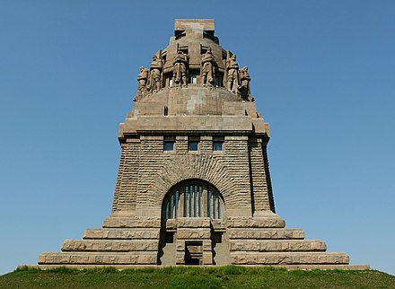 Monument of the battle of Leipzig