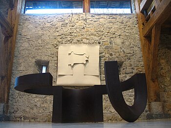 These are sculptures from the basque sculptor ...