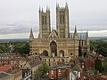 La cathédrale de Lincoln.