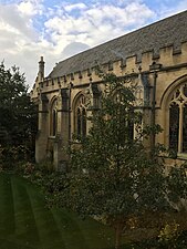 Lincoln College - Chapel View from Berrow Foundation Building.jpg