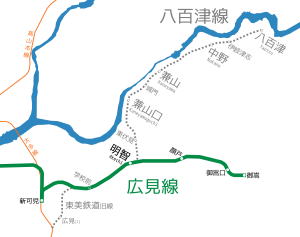 Linemap of Yaotsu Line.svg