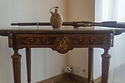 Zámek Litomyšl - interiér, intarzovaný stůl
